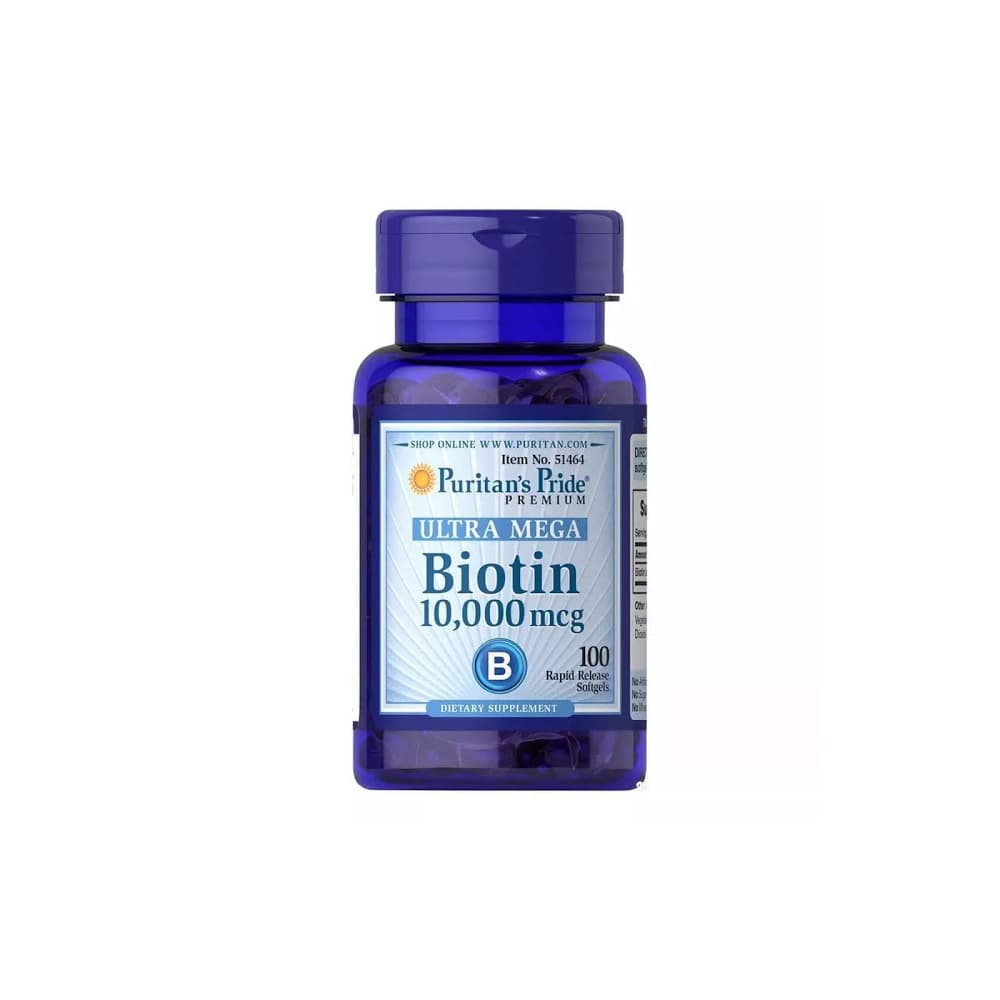 Biotina 10.000 mcg Puritan´s Pride x 100