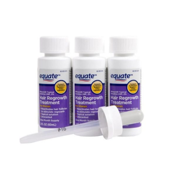 MINOXIDIL EQUATE 2%  X3 UND - Imagen 2