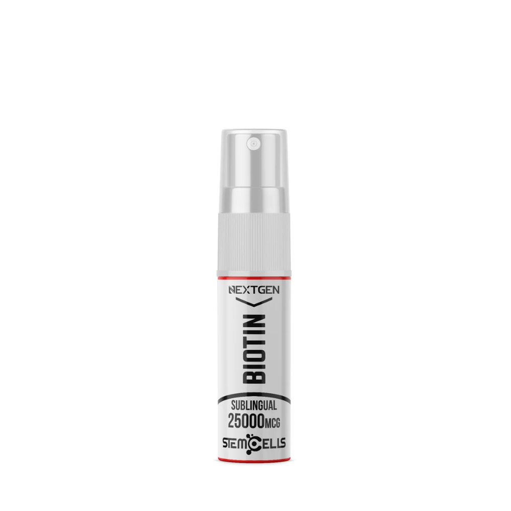 BIOTINA 25000MCG SUBLINGUAL STEM CELLS CÉLULAS MADRE COLÁGENO Y VITAMINAS