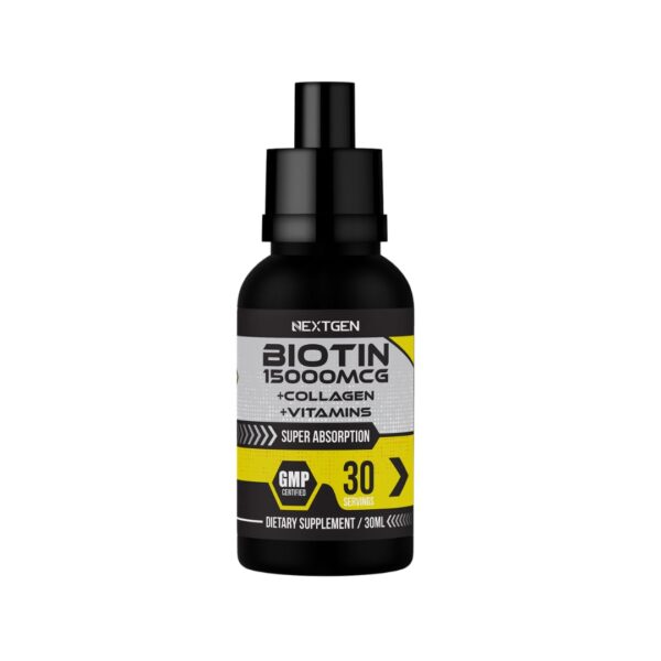 BIOTINA 15000MCG CONSUMO ORAL CON COLAGENO Y VITAMINAS / 30ML