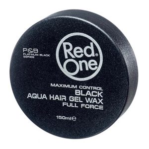 Cera Red One Black Aqua Hair Gel Wax 150ml