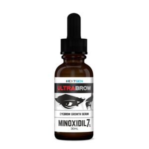 Minoxidil ULTRABROW 7% Serum Para Crecer Y Poblar Cejas / 30ML