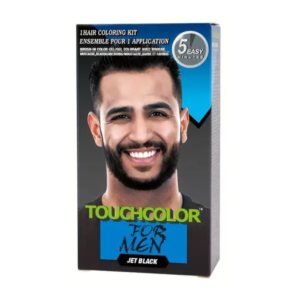Tinte de Barba SOFTSUB Para Hombres, Color de Cabello Negro Natural