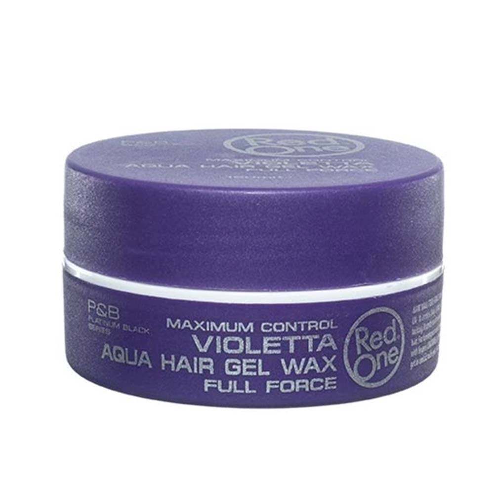 Cera Red One Violetta Aqua Hair Gel Wax 150ml - Imagen 3