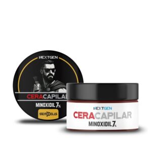 Cera Capilar Moldeadora Con Minoxidil 7%, Biotina, Keratina Y Pantenol Celulas Madre / 110G
