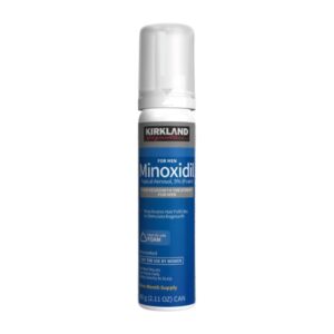 Minoxidil Kirkland 5% Espuma 60g Para Barba y Cabello