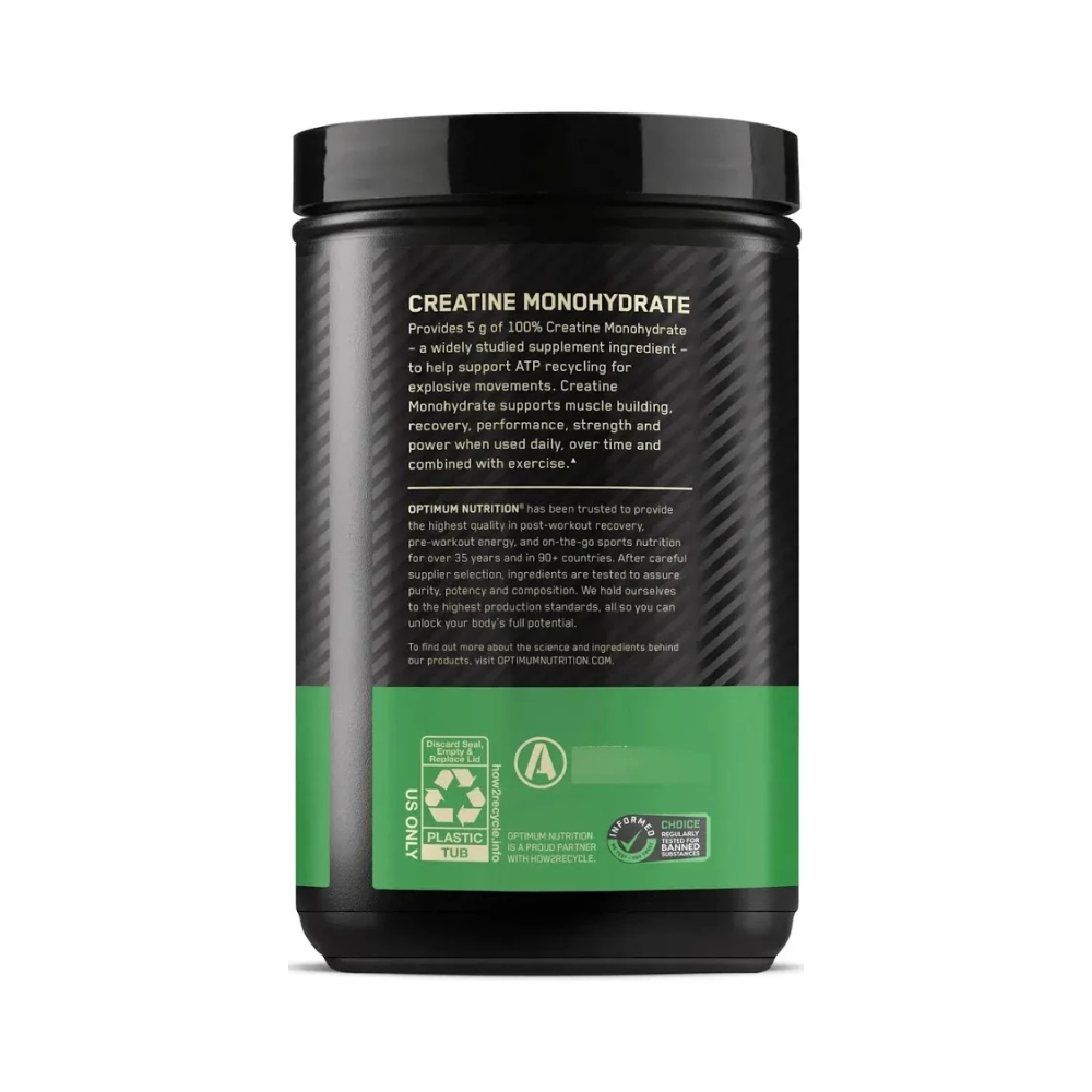 Optimum Nutrition Creatina Micronized ON 120 Servicios – Sin Sabor - Imagen 2